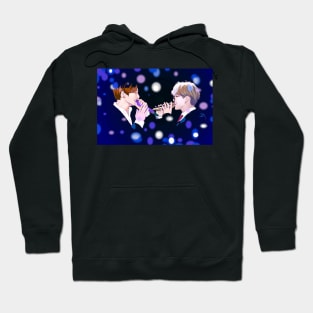 This moment right here is happiness Hoodie